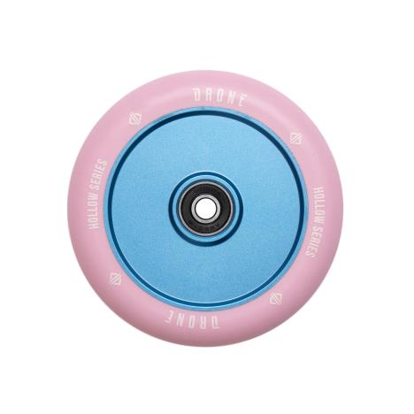 Drone Hollow Series 110mm Scooter Wheels - Pastel Blue Core / Pink PU - Pair £55.98